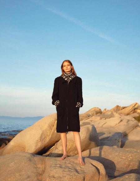 Anna Mila Guyenz Poses in Chanel for Harper's Bazaar Romania Anna Mila Guyenz Poses in Chanel for Harper's Bazaar Romania