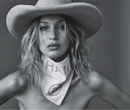 Bella Hadid Channels Western Glam for Vogue Australia Bella Hadid Channels Western Glam for Vogue Australia