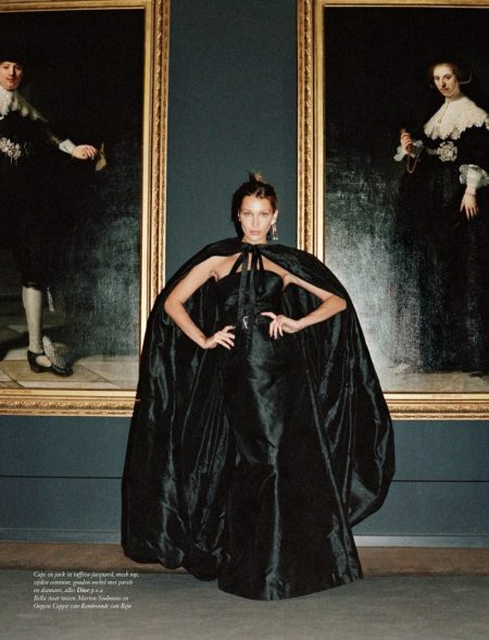 Bella Hadid Poses in Avant-Garde Fashions for Vogue Netherlands Bella Hadid Poses in Avant-Garde Fashions for Vogue Netherlands