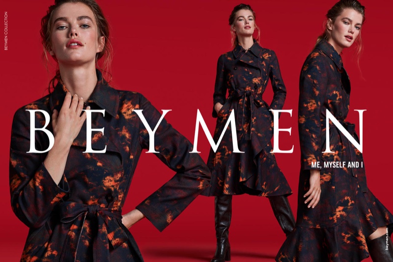 Mathilde Brandi stars in Beymen Collection fall-winter 2019 campaign