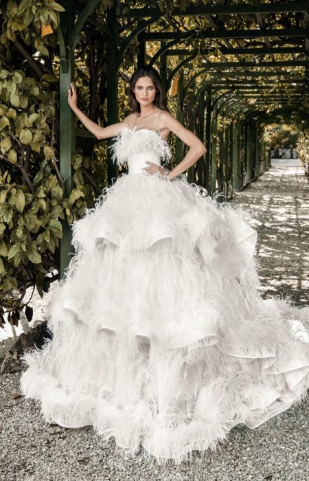 Bianca Balti Alessandro Angelozzi Couture 2020 Bridal