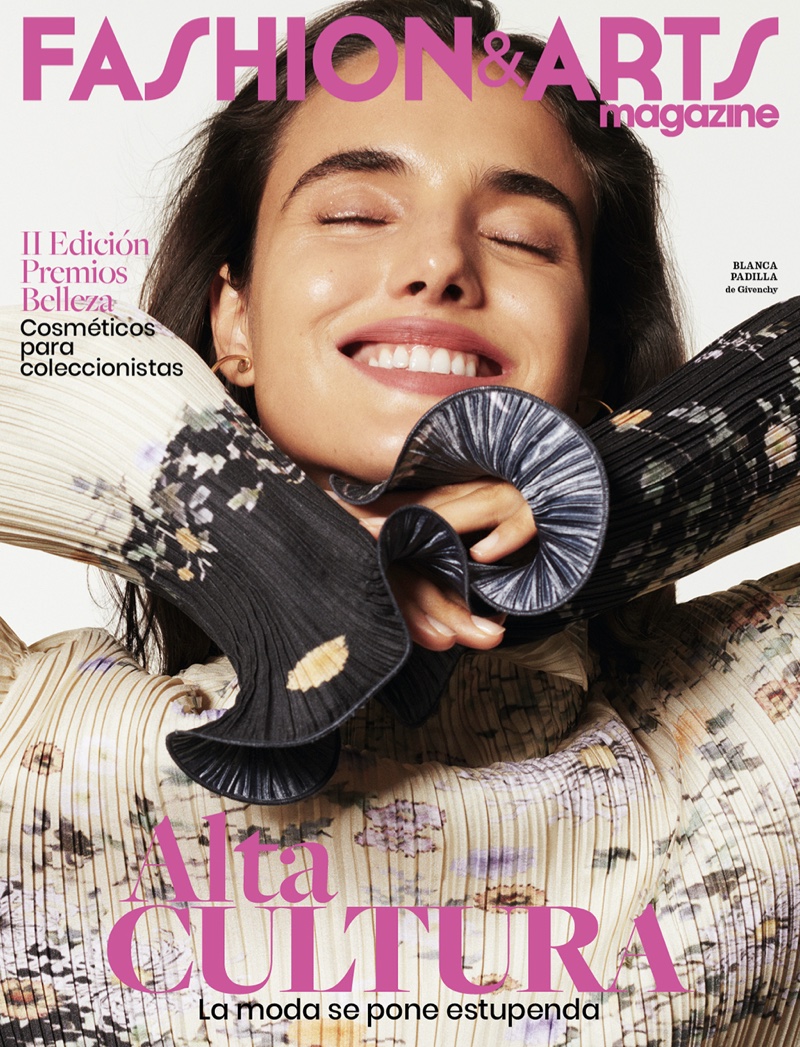 Blanca Padilla Models Givenchy Beauty for Fashion & Arts Magazine