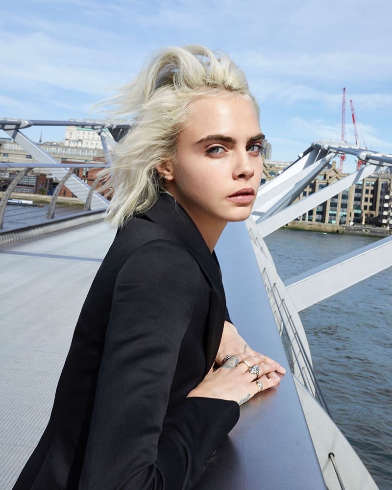 Cara Delevingne stars in Burberry Her Intense fragrance campaign