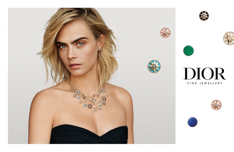 Dior Joaillerie unveils Rose des Vents campaign with Cara Delevingne