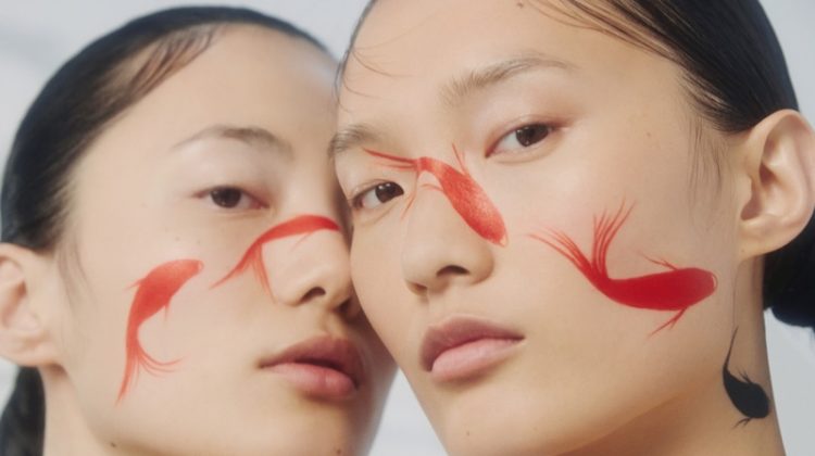 Chunjie Liu & Liu Huan Wear Dramatic Beauty for Harper’s Bazaar China