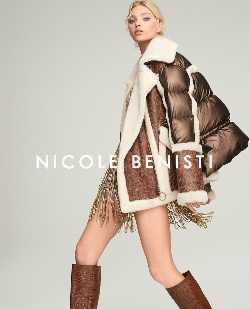 Nicole Benisti taps Elsa Hosk for fall-winter 2019 campaign