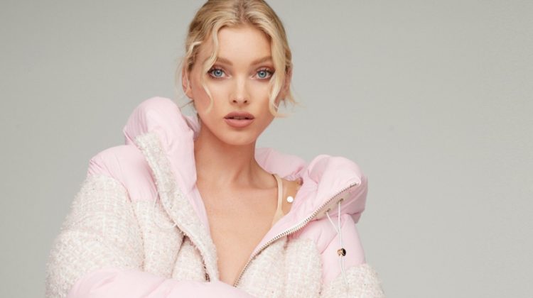 Looking pretty in pink, Elsa Hosk fronts Nicole Benisti fall-winter 2019 campaign