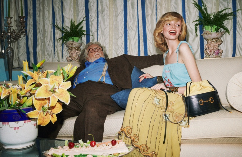 Gucci sets its cruise 2020 campaign at a Roman party