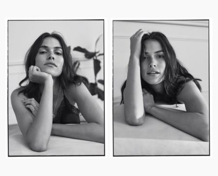 Everyday Intimates: Discover H&M's Fall Pajama Styles Vanessa Moody wears H&M satin nightgown