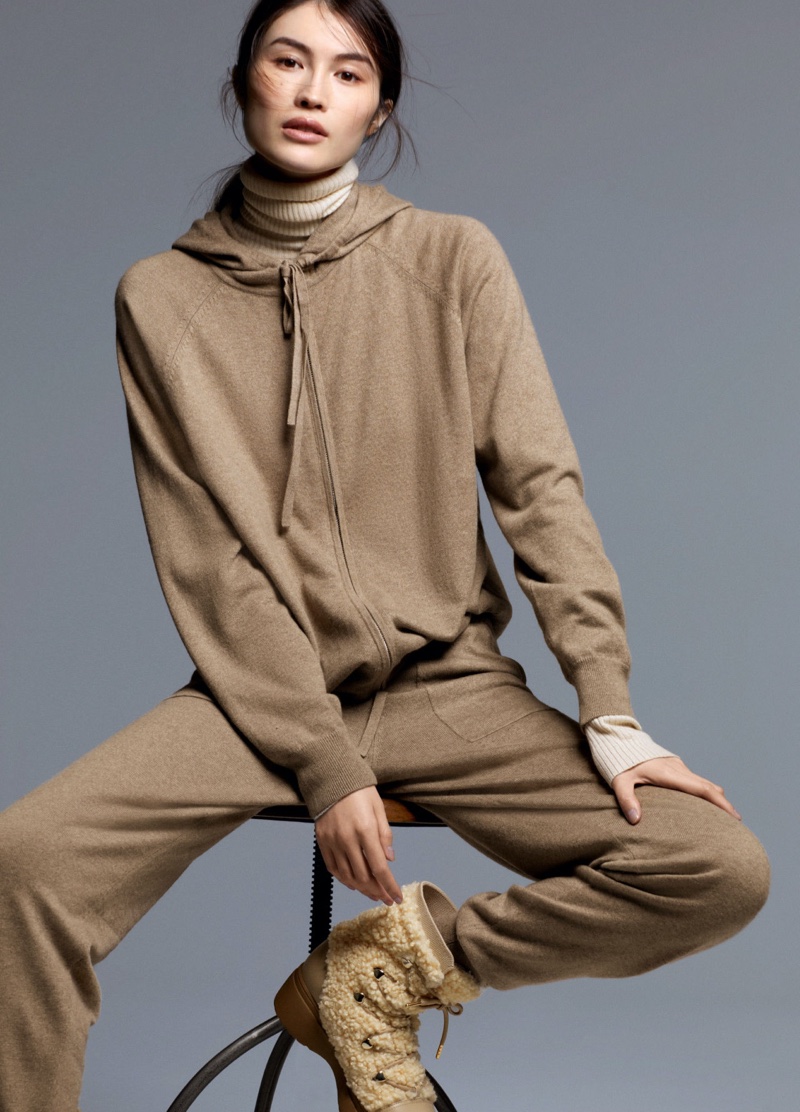 H&M embraces neutrals for Luxe Layers fall-winter 2019 editorial