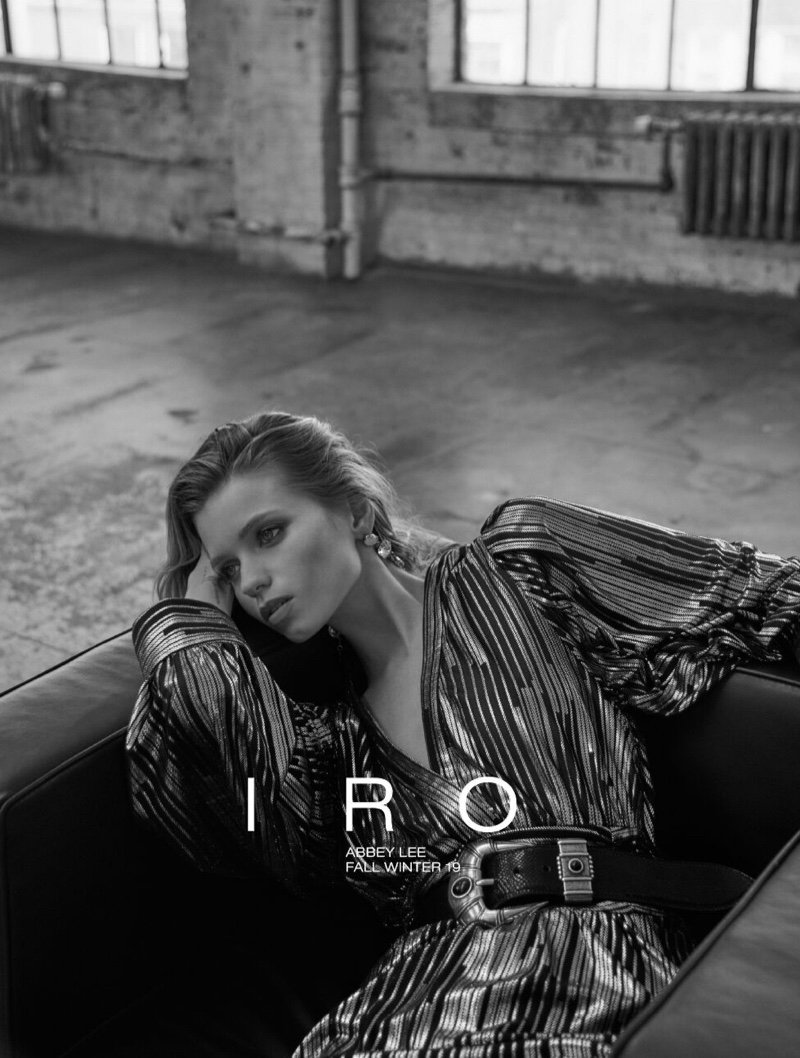 Abbey Lee Kershaw stars in IRO fall-winter 2019 campaign