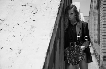 Abbey Lee Kershaw Fronts IRO Fall 2019 Campaign IRO enlists Abbey Lee Kershaw for fall-winter 2019 campaign