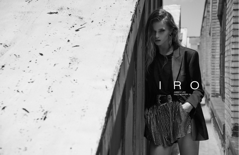 IRO enlists Abbey Lee Kershaw for fall-winter 2019 campaign