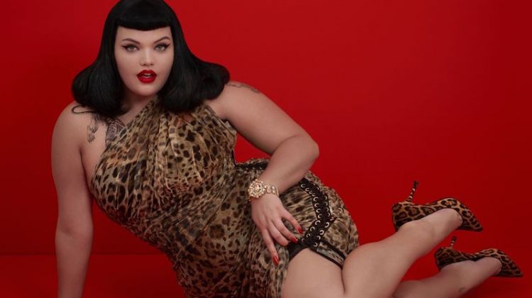 Isadee Jansen Goes Pin-Up in Dolce & Gabbana for Harper’s Bazaar Brazil
