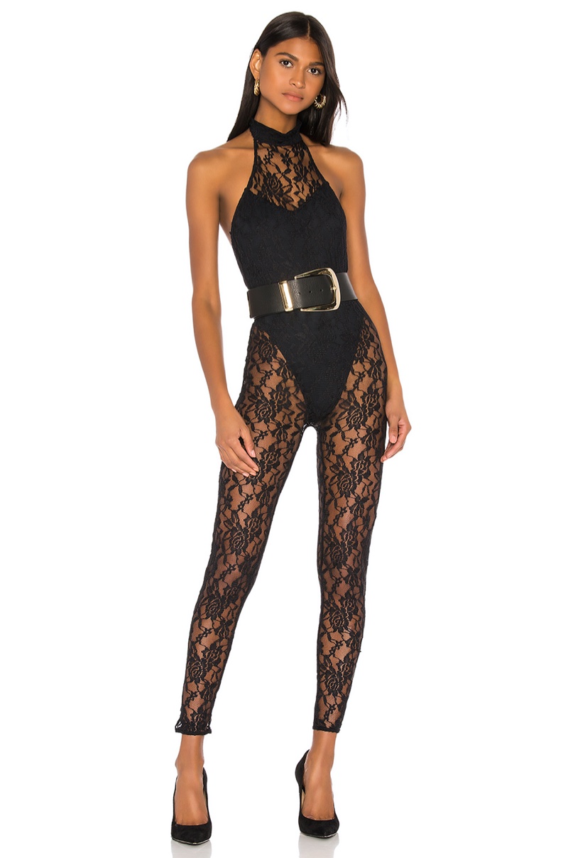 Jonathan Simkhai x REVOLVE Halter Catsuit $295