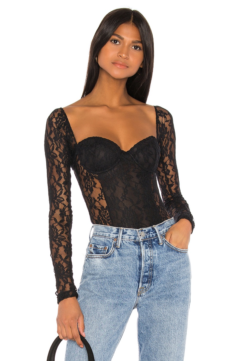 Jonathan Simkhai x REVOLVE Long Sleeve Bodysuit $225