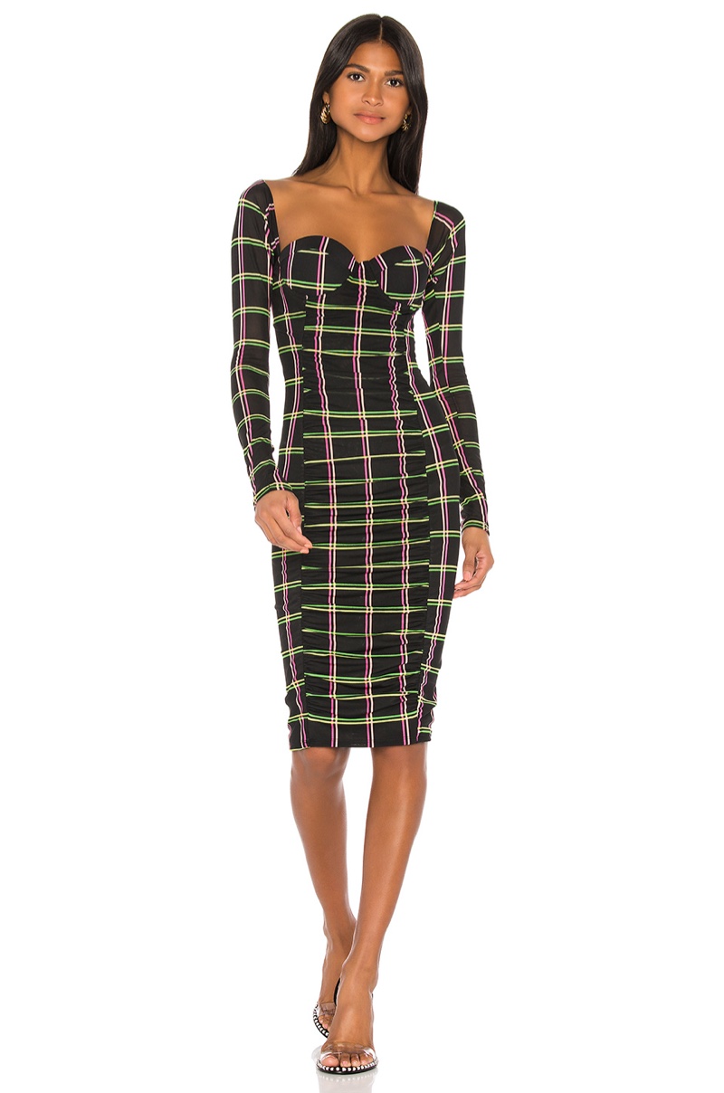 Jonathan Simkhai x REVOLVE Ruched Midi Dress $325