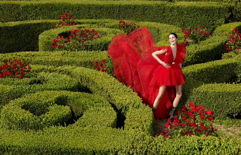 Kendall Jenner stars in Giambattista Valli x H&M campaign