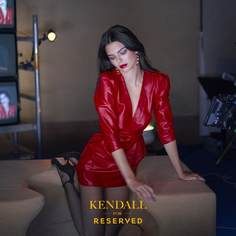 Kendall Jenner looks red-hot for Reserved fall-winter 2019 campaign