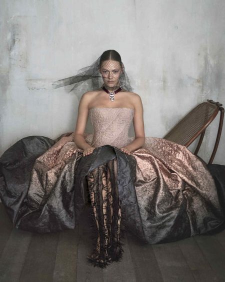 Kinga Rajzak Models Haute Couture Dresses in How To Spend It Magazine Kinga Rajzak Models Haute Couture Dresses in How To Spend It Magazine