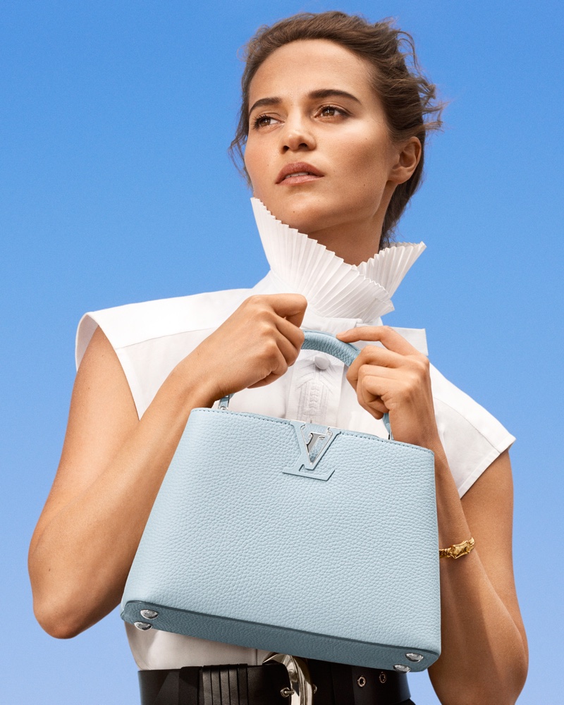 Alicia Vikander appears in Louis Vuitton New Classics campaign