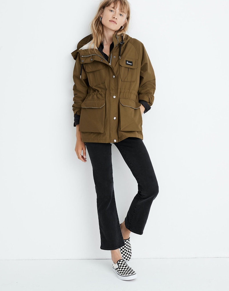 Madewell x Penfield Kassan Jacket in Olive $225