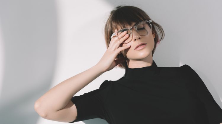 How to Choose the Best Lenses for Clear Glasses Model Wearing Glasses Classy