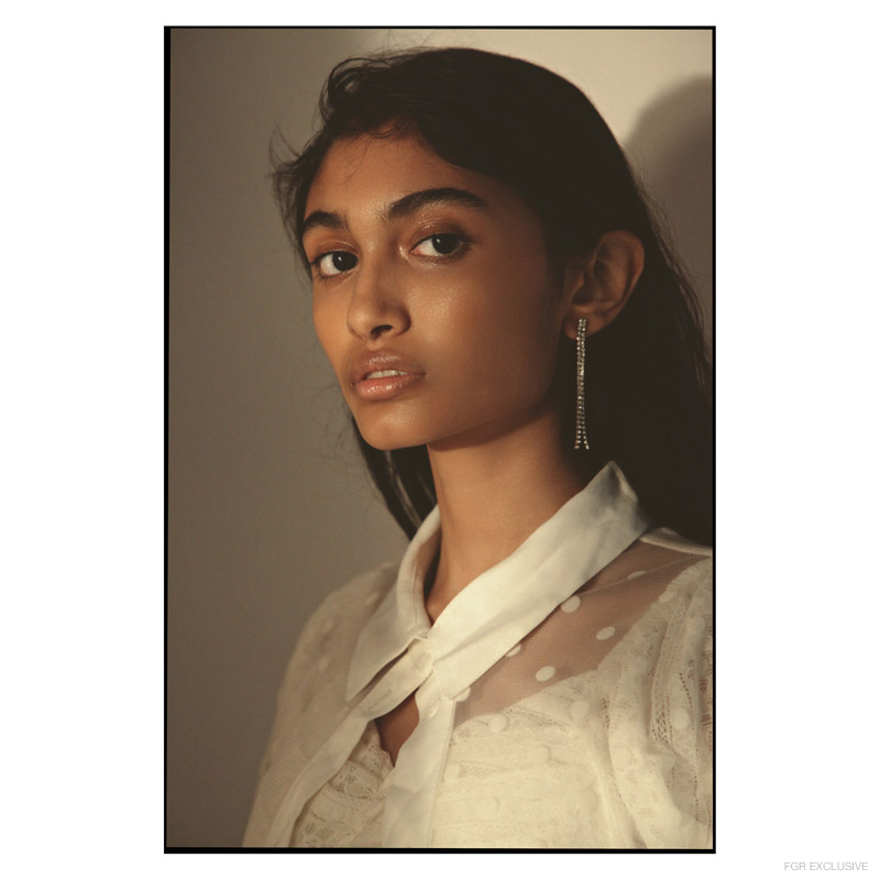 Earrings Accessorize, Sheer Jacket Zara and Top Madison On Peddar. Photo: Kay Sukumar