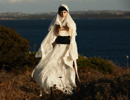 Natalie Ogg Enchants in Romantic Fashions for Vogue Arabia Natalie Ogg Enchants in Romantic Fashions for Vogue Arabia