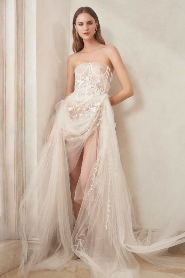 oscar de la renta bridal fall 2020