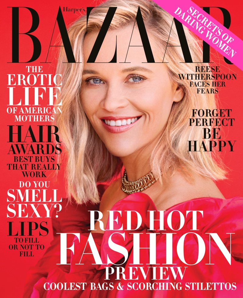 Reese Witherspoon on Harper's Bazaar US November 2019 Cover