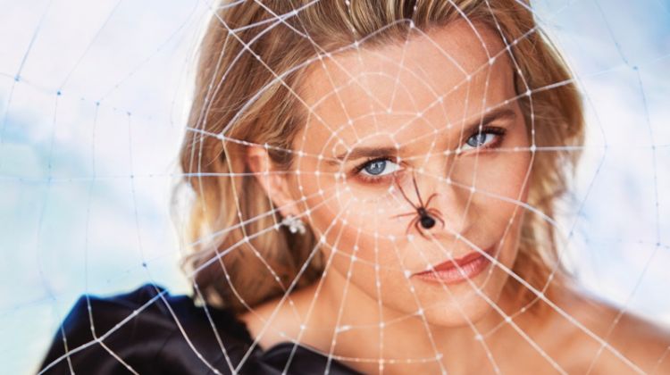 Reese Witherspoon Poses in Glam Looks for Harper’s Bazaar
