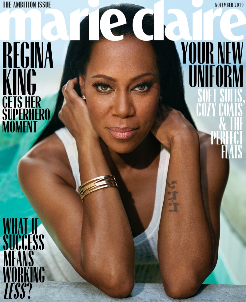 Regina King on Marie Claire US November 2019 Cover