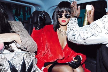 Rihanna Unveils Her First Book Full of Must-See Pictures Rihanna en route to Christian Dior show, Paris, 2014. Photograph: Dennis Leupold