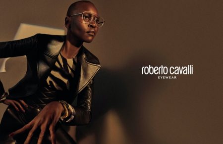 Alek Wek Strikes a Pose in Roberto Cavalli Fall 2019 Campaign Alek Wek stars in Roberto Cavalli fall-winter 2019 campaign