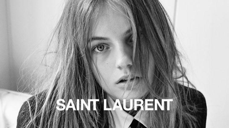 Fran Summers stars in Saint Laurent spring-summer 2020 campaign