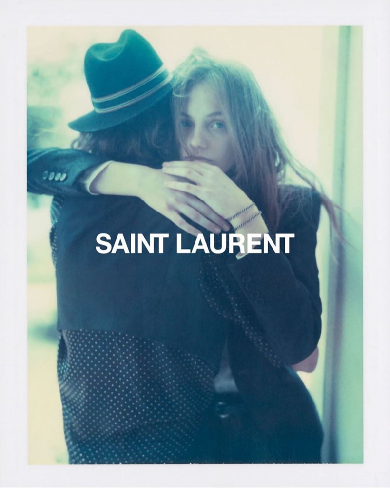 Fran Summers embraces Erin Mommsen for Saint Laurent spring-summer 2020 campaign