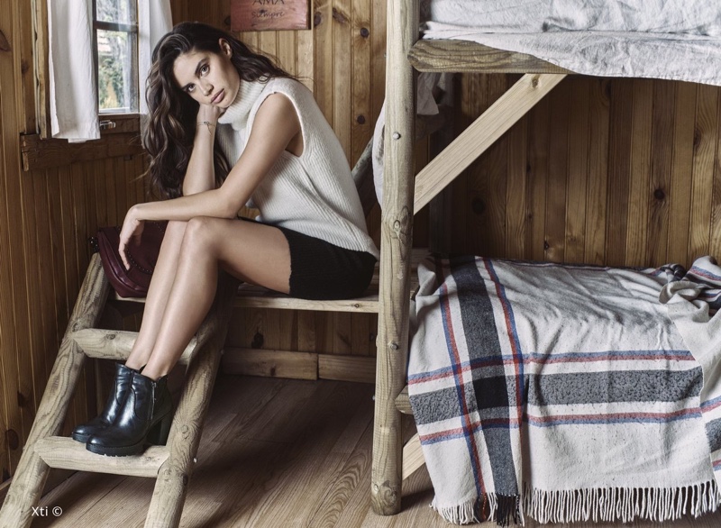 Sara Sampaio stars in XTI Shoes fall-winter 2019 campaign