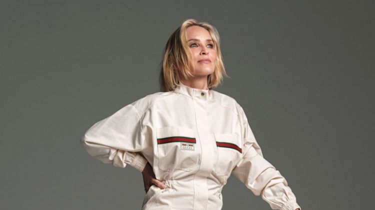 Sharon Stone Takes the Spotlight for Harper’s Bazaar Spain