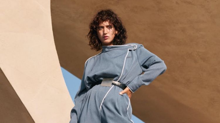Sofia Fanego Looks Sleek in Louis Vuitton for Harper’s Bazaar Ukraine