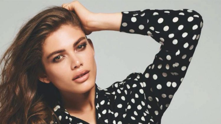 Valentina Sampaio Wears Elegant Looks for ELLE France