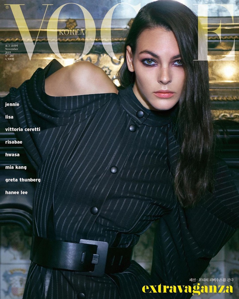 Vittoria Ceretti on Vogue Korea November 2019 Cover