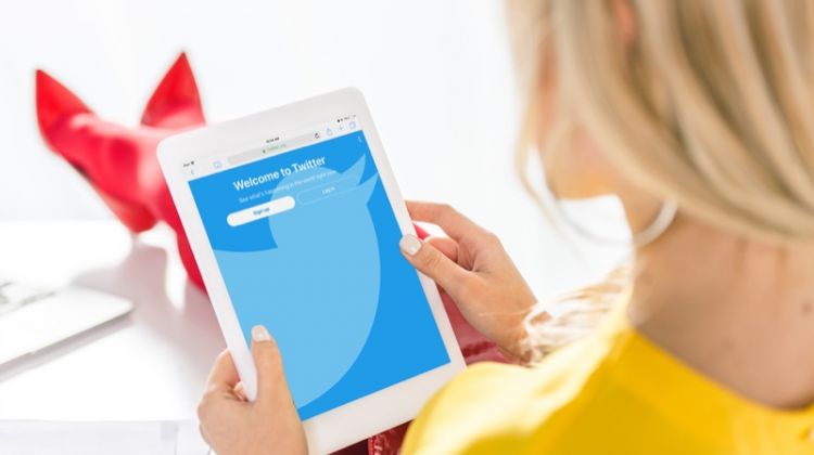 Ultimate Guide to Create a Decent Twitter Account Woman Twitter Tablet Screen