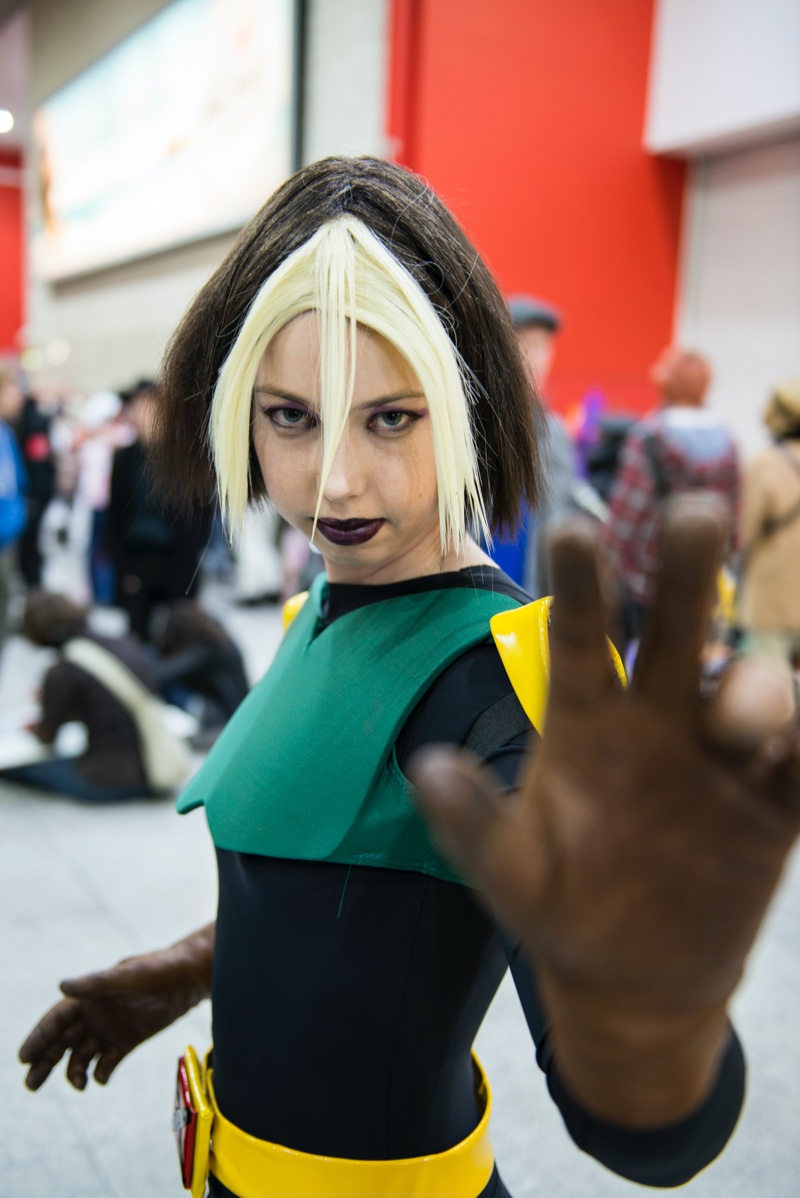 Rogue from X-Men cosplay