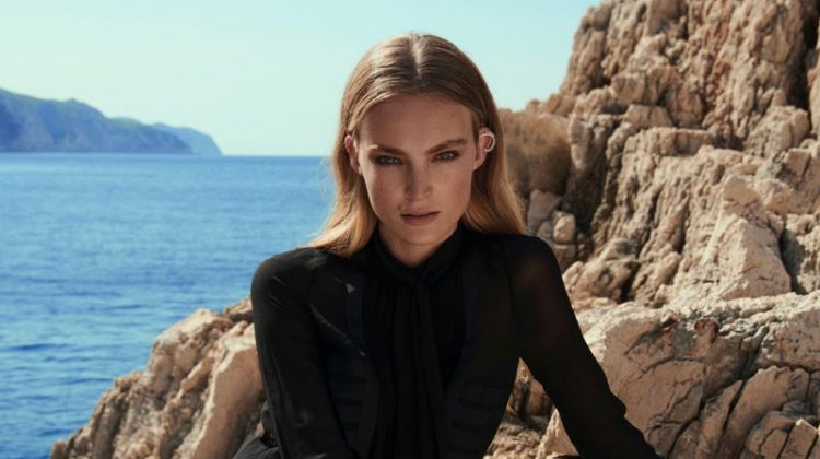 Ymre Stiekema Dresses in All-Black for ELLE Germany