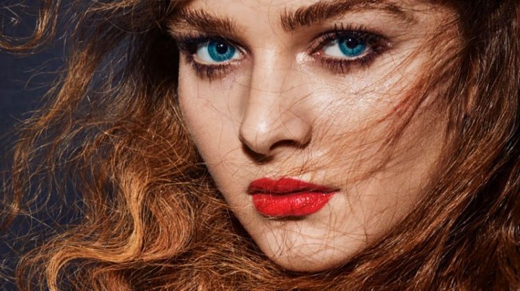 Abigail Tara-lilly Models Glam Beauty Looks for Gala Greece