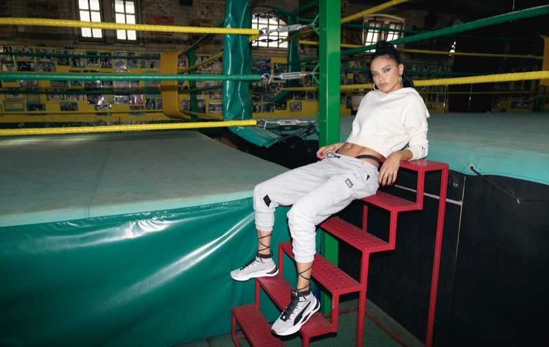 Supermodel Adriana Lima designs an activewear collection with PUMA