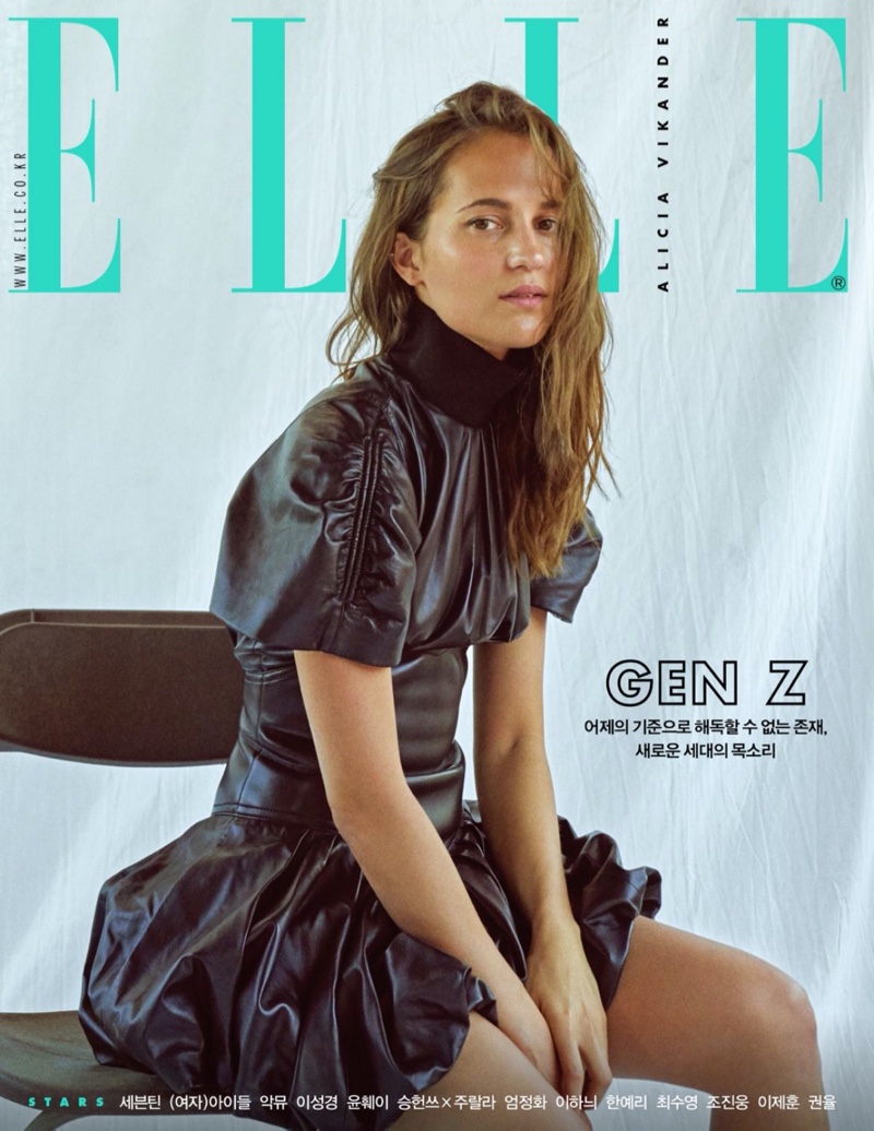 Alicia Vikander ELLE Korea 2019 Cover Photoshoot Louis Vuitton