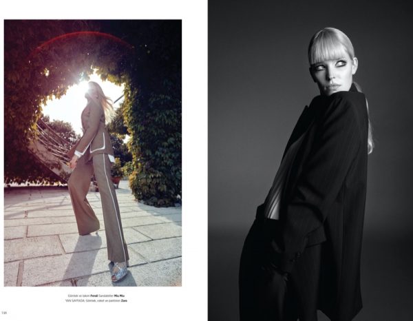 Alisa Ahmann Harper's Bazaar Turkey Emre Dogru Fashion Editorial