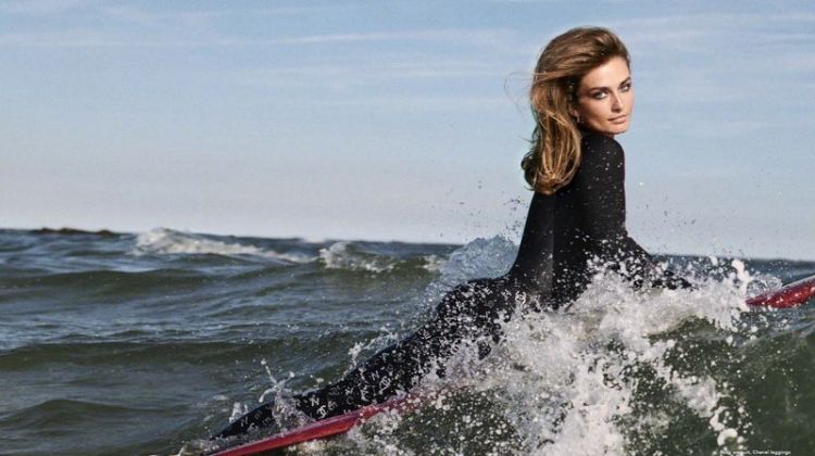 Andreea Diaconu Gets Glam at the Beach for Puss Puss Magazine